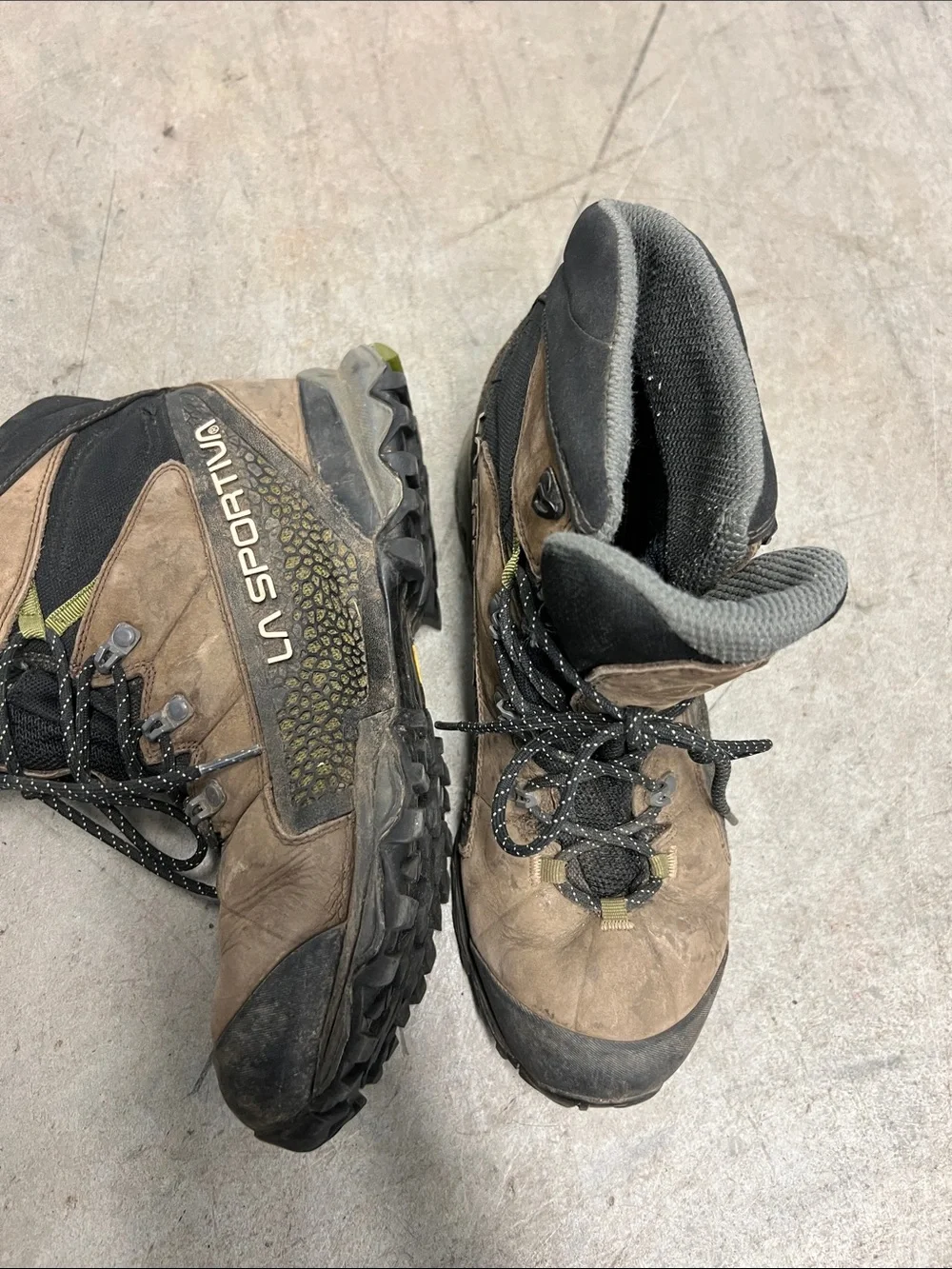 La Sportiva Brown, Black & Green Men's Hiking Boots